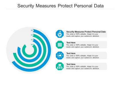 Security measures protect personal data ppt powerpoint presentation infographics skills cpb