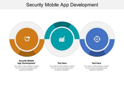 Security mobile app development ppt powerpoint presentation infographics cpb