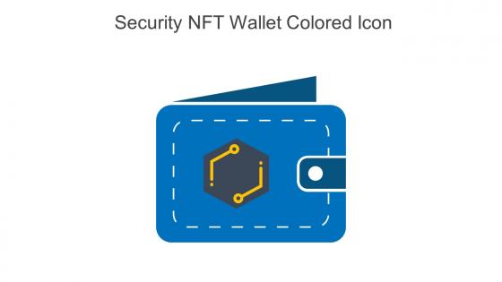 Security NFT Wallet Colored Icon In Powerpoint Pptx Png And Editable Eps Format