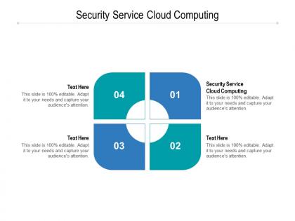 Security service cloud computing ppt powerpoint presentation inspiration cpb