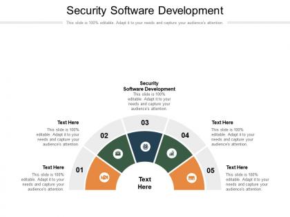 Secure software development PowerPoint Presentation and Slides PPT ...