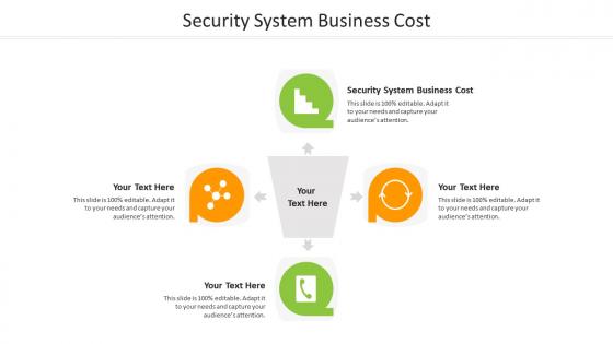 Security system business cost ppt powerpoint presentation inspiration smartart cpb