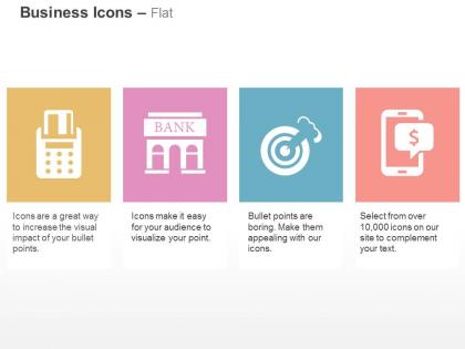 Security token bank target check balances ppt icons graphics