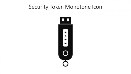 Security Token Monotone Icon In Powerpoint Pptx Png And Editable Eps Format