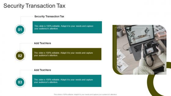 Security Transaction Tax In Powerpoint And Google Slides Cpb