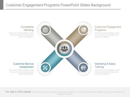 See customer engagement programs powerpoint slides background