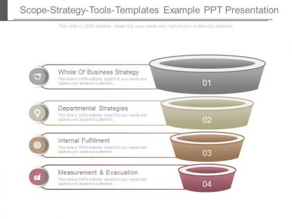 See scope strategy tools templates example ppt presentation