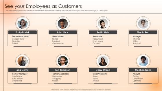 See Your Employees As Customers Strategies To Engage The Workforce And Keep Them Satisfied