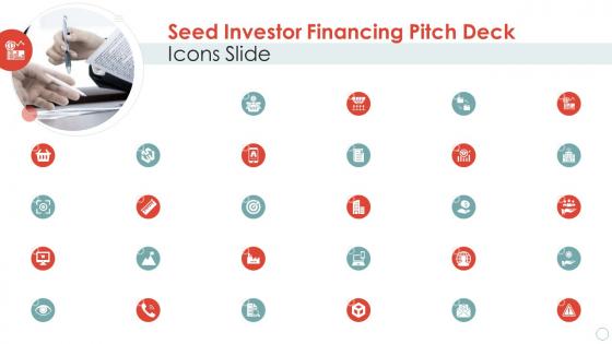 Seed investor financing pitch deck seed investor financing pitch deck icons slide ppt demonstration