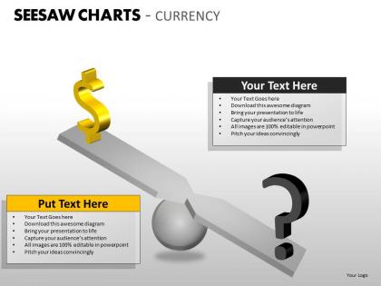 Seesaw charts currency ppt 4