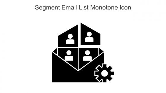 Segment Email List Monotone Icon In Powerpoint Pptx Png And Editable Eps Format