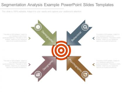 Segmentation analysis example powerpoint slides templates