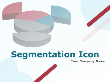 Segmentation Icon Percent Market Targeting Circular Pie Chart Hexagonal Customer