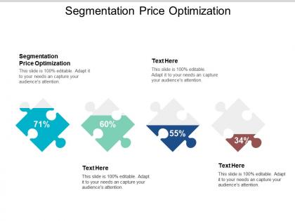 Segmentation price optimization ppt powerpoint presentation pictures information cpb