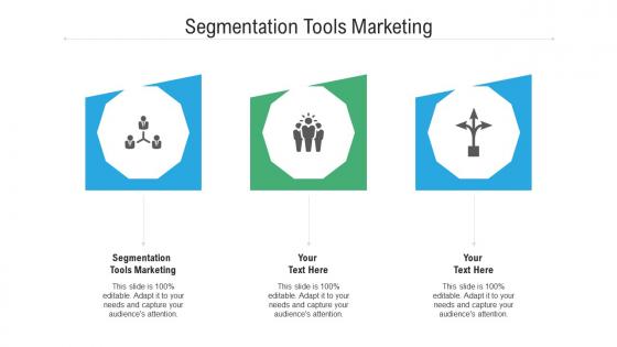 Segmentation tools marketing ppt powerpoint presentation model gallery cpb