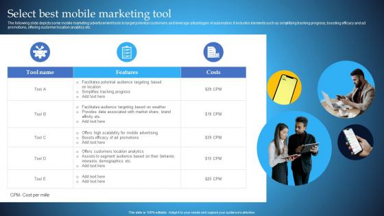 Select Best Mobile Marketing Tool Mobile Marketing Guide For Small Businesses