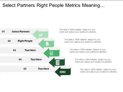 Select partners right people metrics meaning process approach