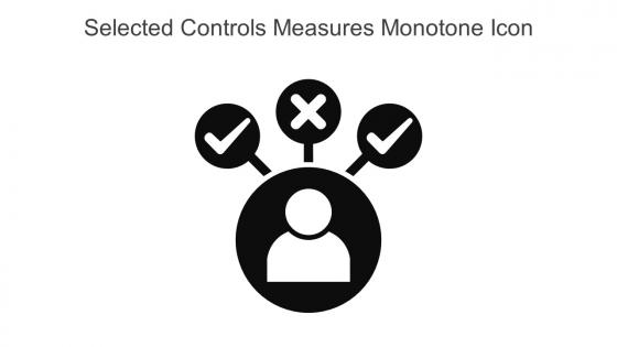 Selected Controls Measures Monotone Icon In Powerpoint Pptx Png And Editable Eps Format