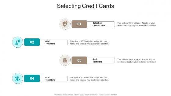 Selecting Credit Cards In Powerpoint And Google Slides Cpb
