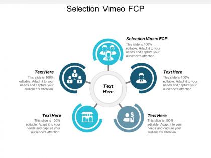 Selecting vimeo fcp ppt powerpoint presentation infographic template rules cpb