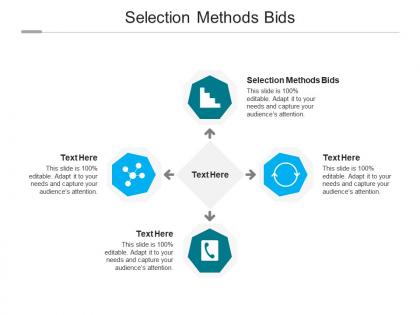 Selection methods bids ppt powerpoint presentation designs cpb
