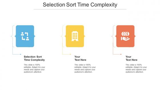 Selection Sort Time Complexity Ppt Powerpoint Presentation Ideas Topics Cpb
