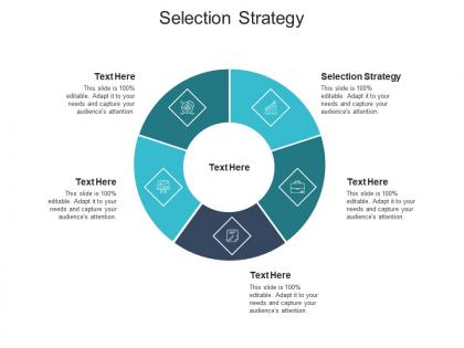 Selection strategy ppt powerpoint presentation ideas professional cpb