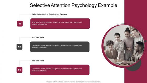 Selective Attention Psychology Example In Powerpoint And Google Slides Cpb