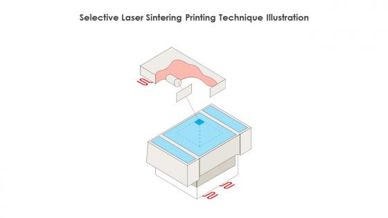 Selective Laser Sintering Printing Technique Illustration