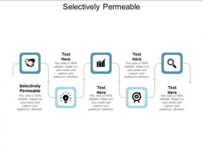 Selectively permeable ppt powerpoint presentation pictures information cpb