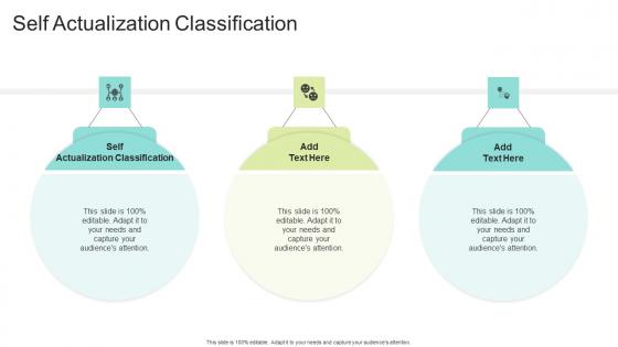 Self Actualization Classification In Powerpoint And Google Slides Cpb