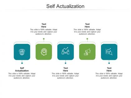 Self actualization ppt powerpoint presentation slide download cpb