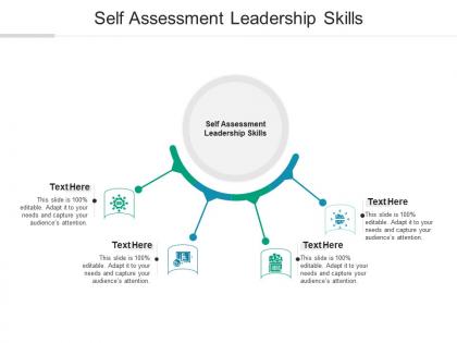 Self assessment leadership skills ppt powerpoint presentation slides graphic images cpb