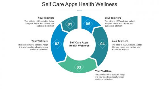 Self care apps health wellness ppt powerpoint presentation infographics templates cpb