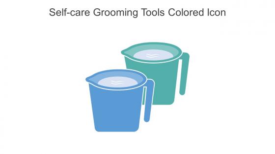 Self Care Grooming Tools Colored Icon In Powerpoint Pptx Png And Editable Eps Format