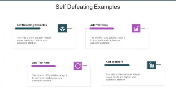 Self Defeating Examples In Powerpoint And Google Slides Cpb