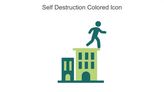 Self Destruction Colored Icon In Powerpoint Pptx Png And Editable Eps Format