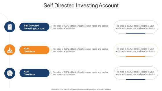 Self Directed Investing Account In Powerpoint And Google Slides Cpb