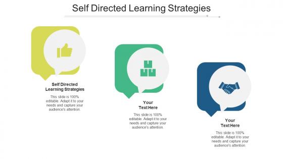 Self directed learning strategies ppt powerpoint presentation summary rules cpb