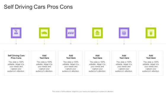 Self Driving Cars Pros Cons In Powerpoint And Google Slides Cpb