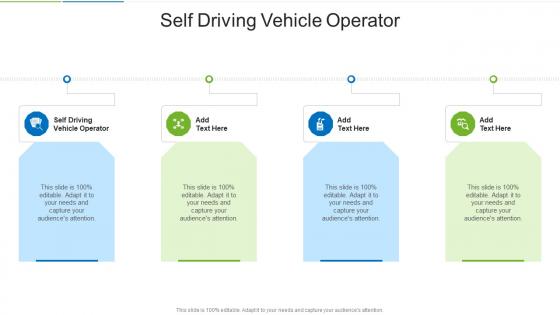 Self Driving Vehicle Operator In Powerpoint And Google Slides Cpb