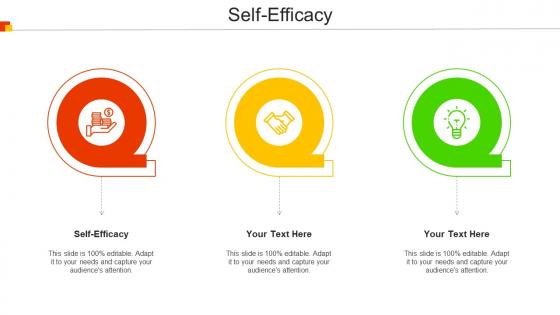 Self Efficacy Ppt Powerpoint Presentation Infographic Template Slide Cpb
