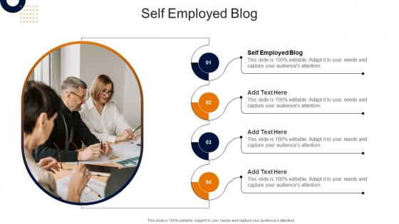 Self Employed Blog In Powerpoint And Google Slides Cpb