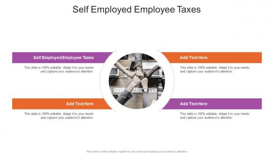 Self Employed Employee Taxes In Powerpoint And Google Slides Cpb