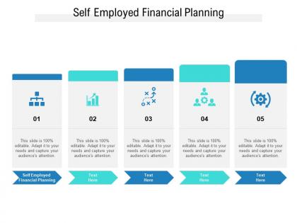 Self employed financial planning ppt powerpoint presentation icon design inspiration cpb