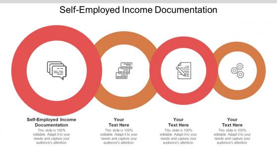 Self employed income documentation ppt powerpoint presentation infographic cpb