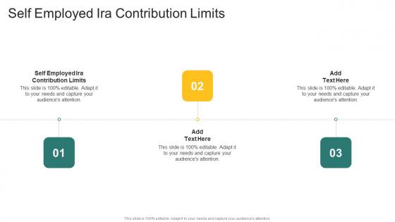 Self Employed Ira Contribution Limits In Powerpoint And Google Slides Cpb