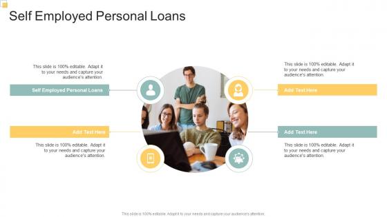 Self Employed Personal Loans In Powerpoint And Google Slides Cpb