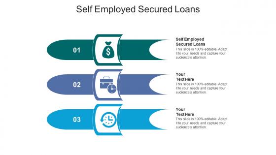 Self employed secured loans ppt powerpoint presentation layouts elements cpb