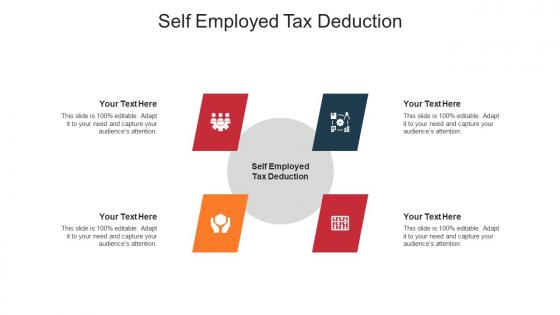 Self employed tax deduction ppt powerpoint presentation slides graphics cpb